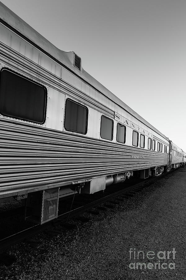 Pullman Passenger Cars Santa Fe Railroad 2 Photograph by Edward Fielding