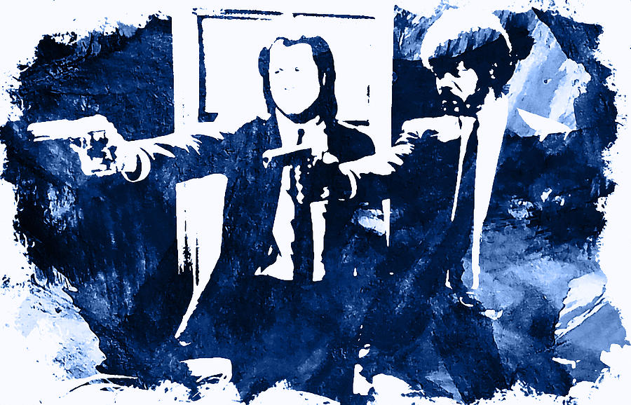 Pulp Fiction 8c Mixed Media by Brian Reaves