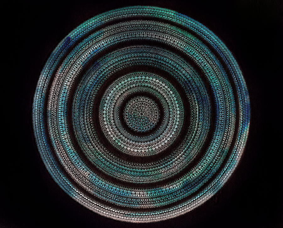 Mandala Digital Art - Pulse Mandala by Nicky Kumar
