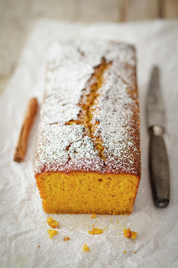 Pumpkin Cakes With Cinnamon And Icing Sugar Photograph by Jan Wischnewski