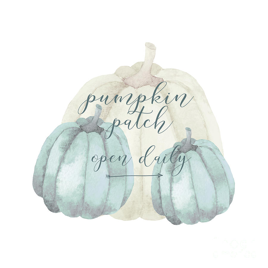 Pumpkin Patch Open Daily Digital Art by Sylvia Cook