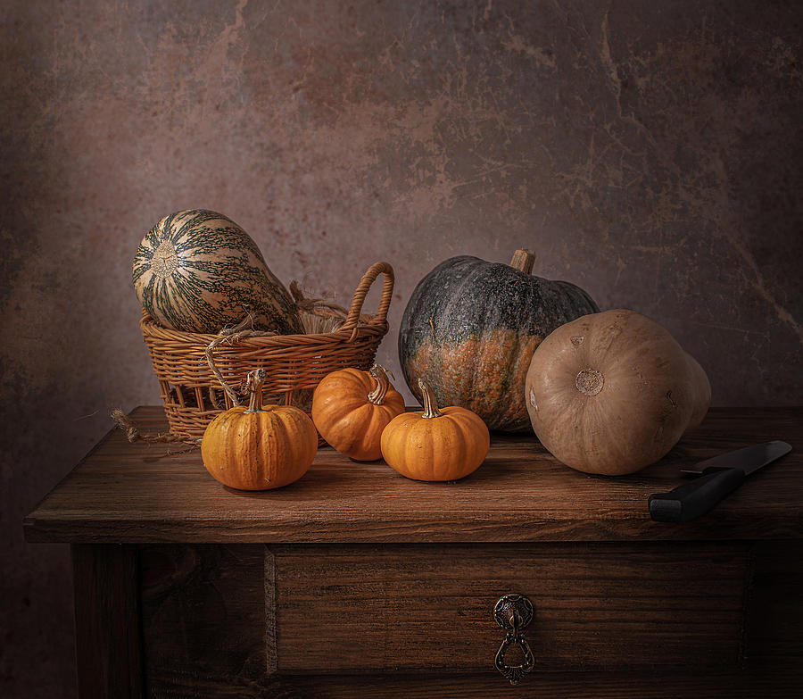 Pumpkins Photograph - Pumpkin Season by Margareth Perfoncio