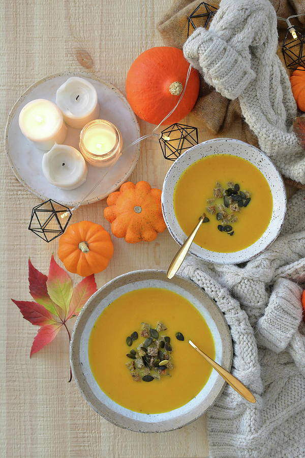 Pumpkin Soup Photograph by Karolina Smyk