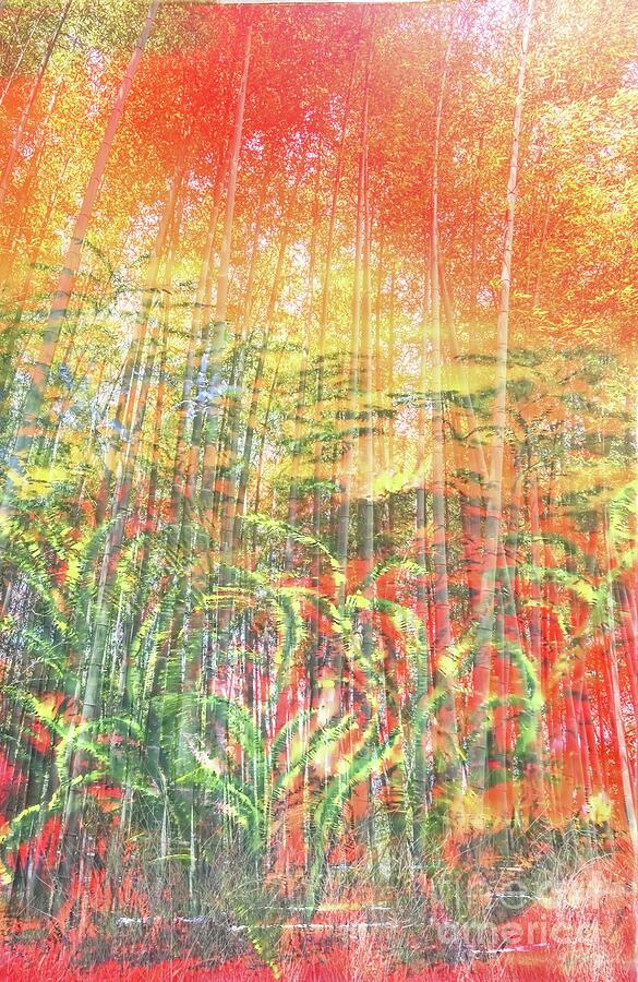 Puna Jungle Painting by Michael Silbaugh