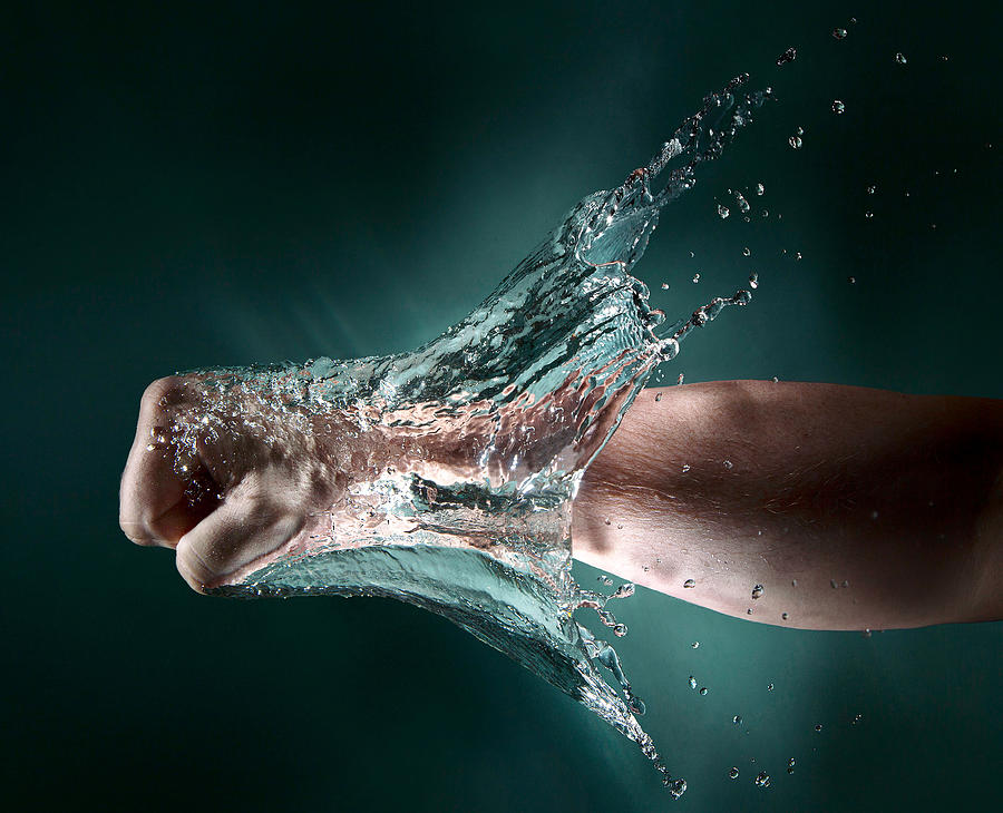 Athlete Photograph - Punch by Geir Andersen