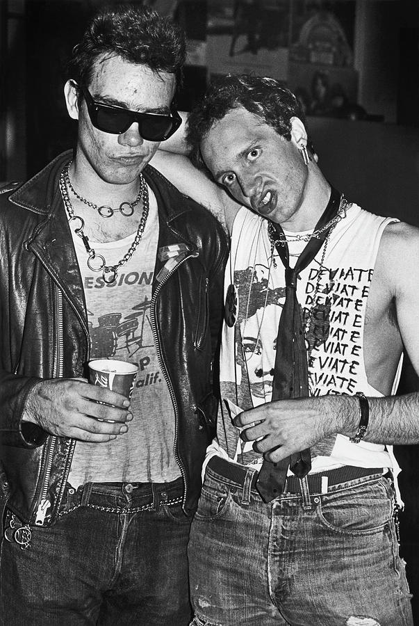 Punk Fans Portrait Session Photograph by George Rose