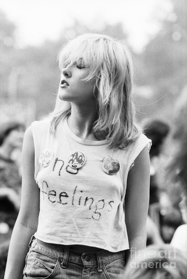 Punk Rock Girl In Nyc Photograph by The Estate Of David Gahr