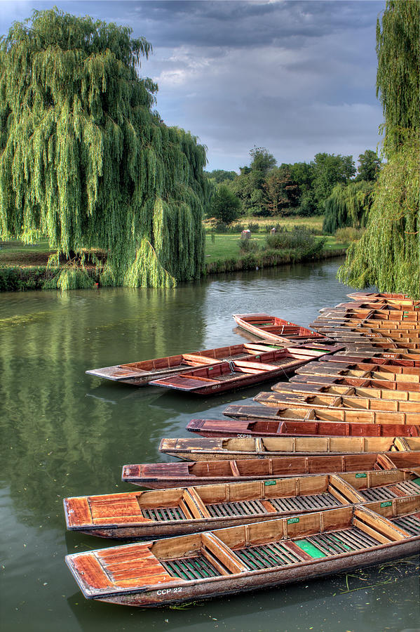 Punts At Cambridge Photograph by Steve Stringer Photography