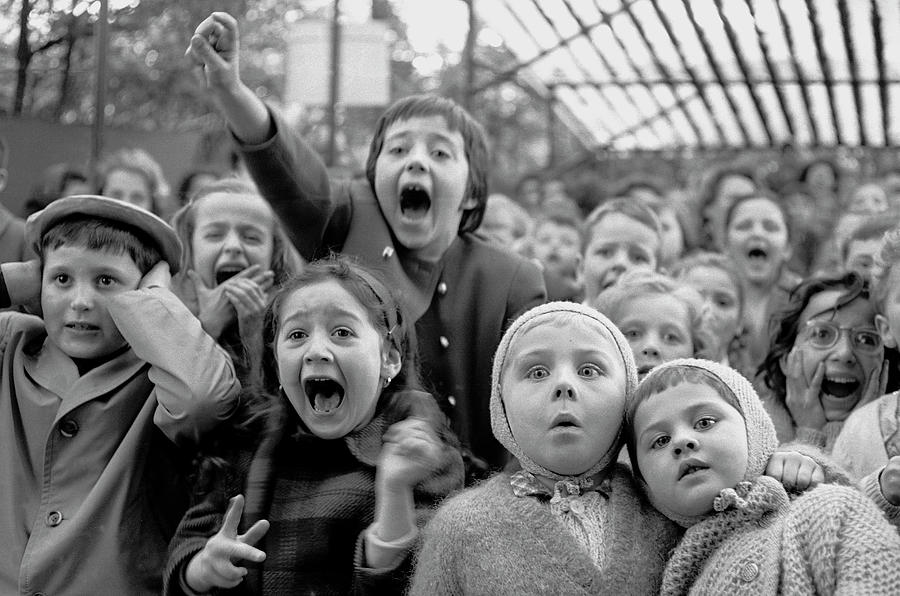 Puppet Audience Photograph by Alfred Eisenstaedt Puppet Audience Photograph by Alfred Eisenstaedt