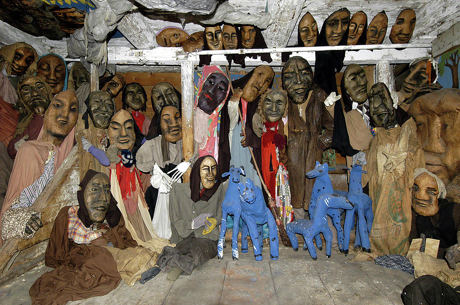 Puppet Collection Photograph by Bill Cain