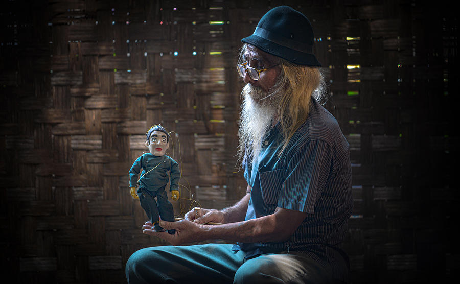 Doll Photograph - Puppet by Fahmi Bhs