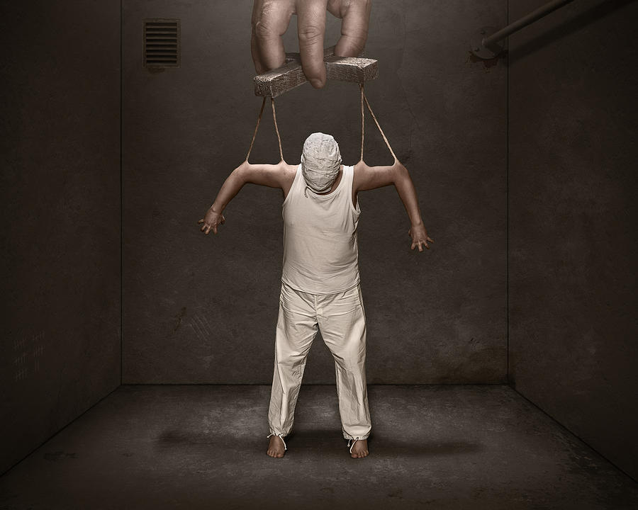 Surrealism Photograph - Puppet Master by Petri Damstn