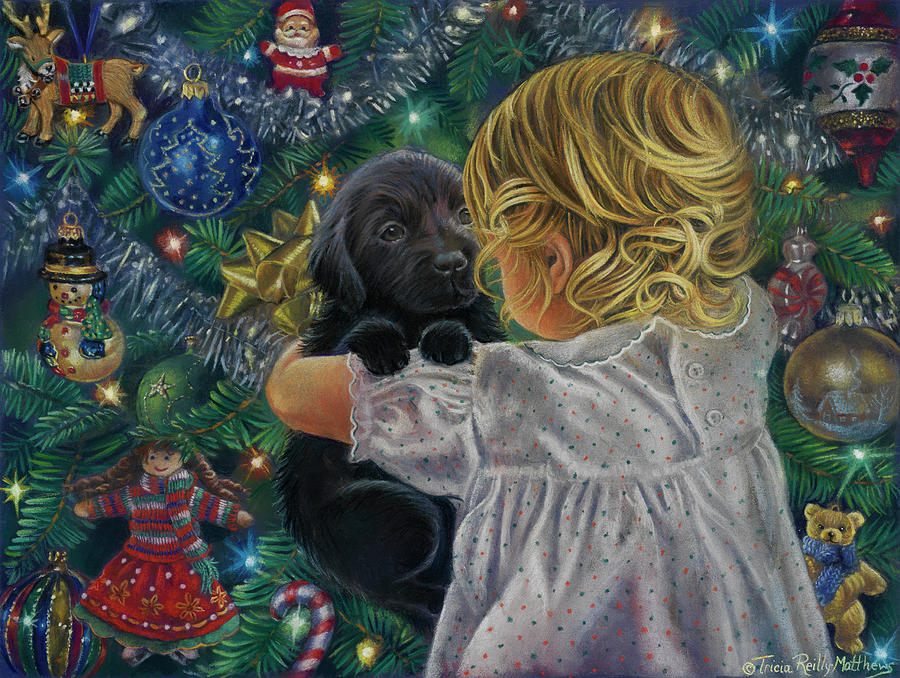 https://images.fineartamerica.com/images/artworkimages/mediumlarge/2/puppy-for-christmas-tricia-reilly-matthews.jpg