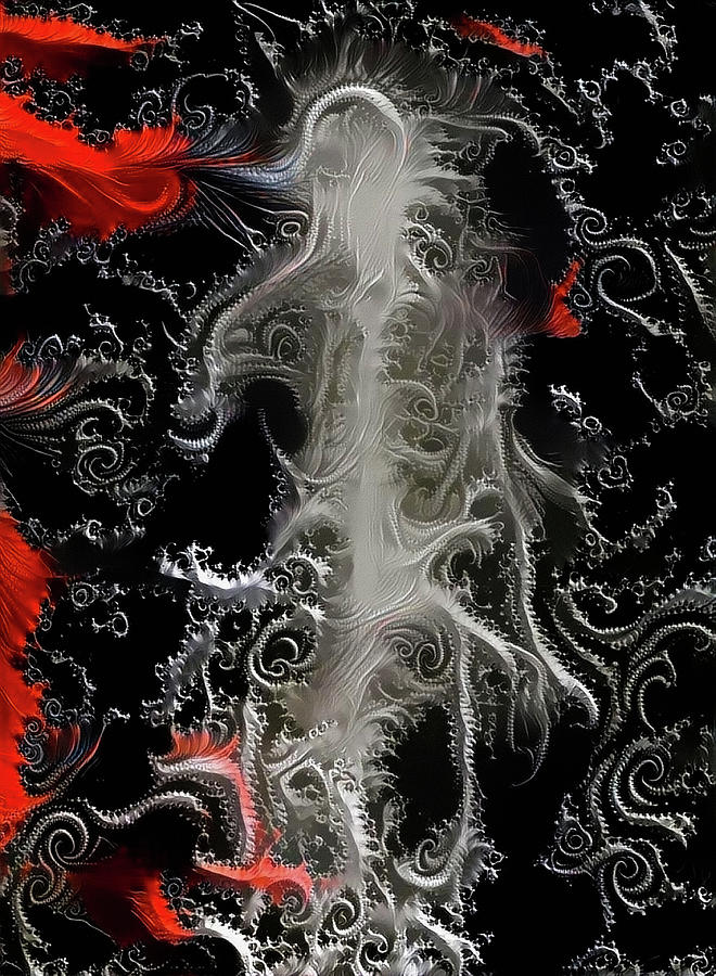 Abstract Digital Art - Pure energy by Bruce Rolff