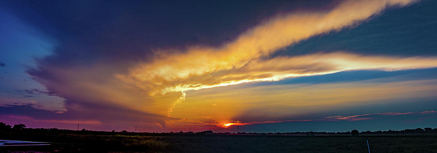 Pure Nebraska Sunset 003 Photograph by NebraskaSC