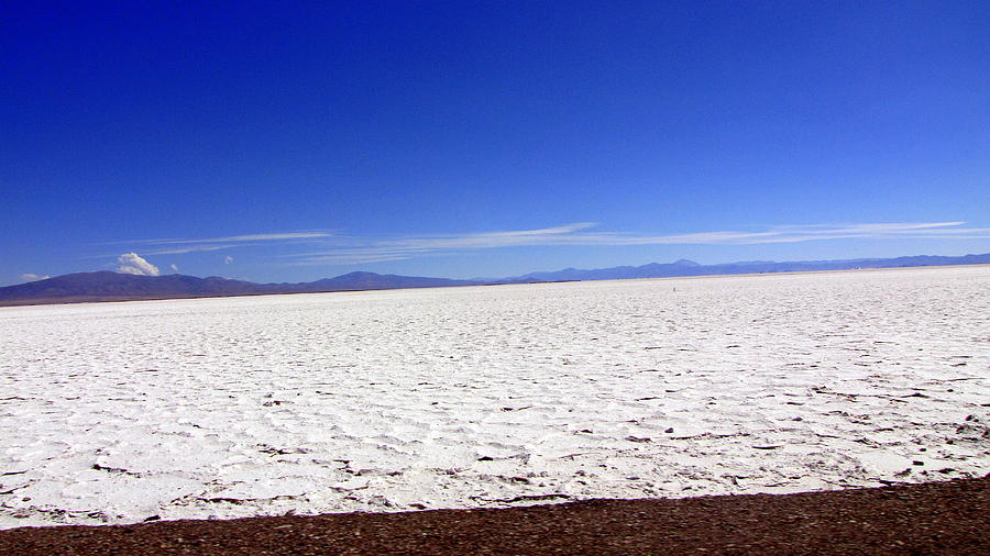 Purmamarca Salt Flats Argentina Photograph by Paul James Bannerman