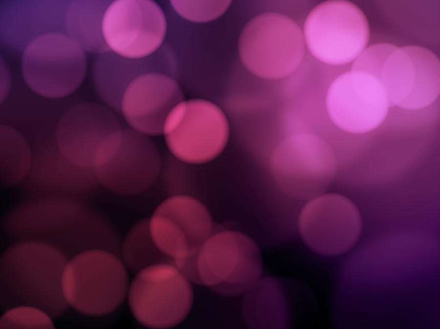 Purple Background Lights Photograph by Brainmaster