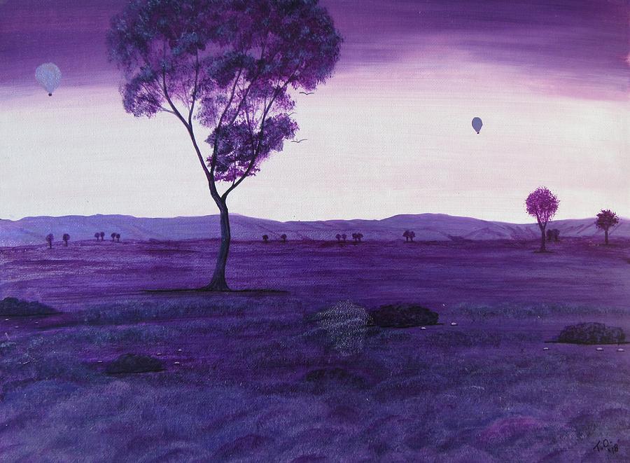 Purple Days Are My Fav Painting