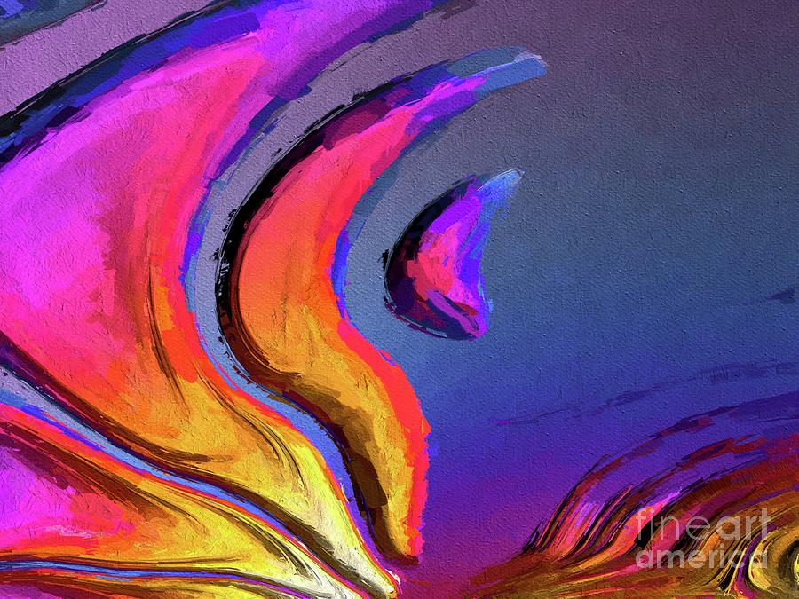 Purple Daze. Abstract Art By Tito Painting