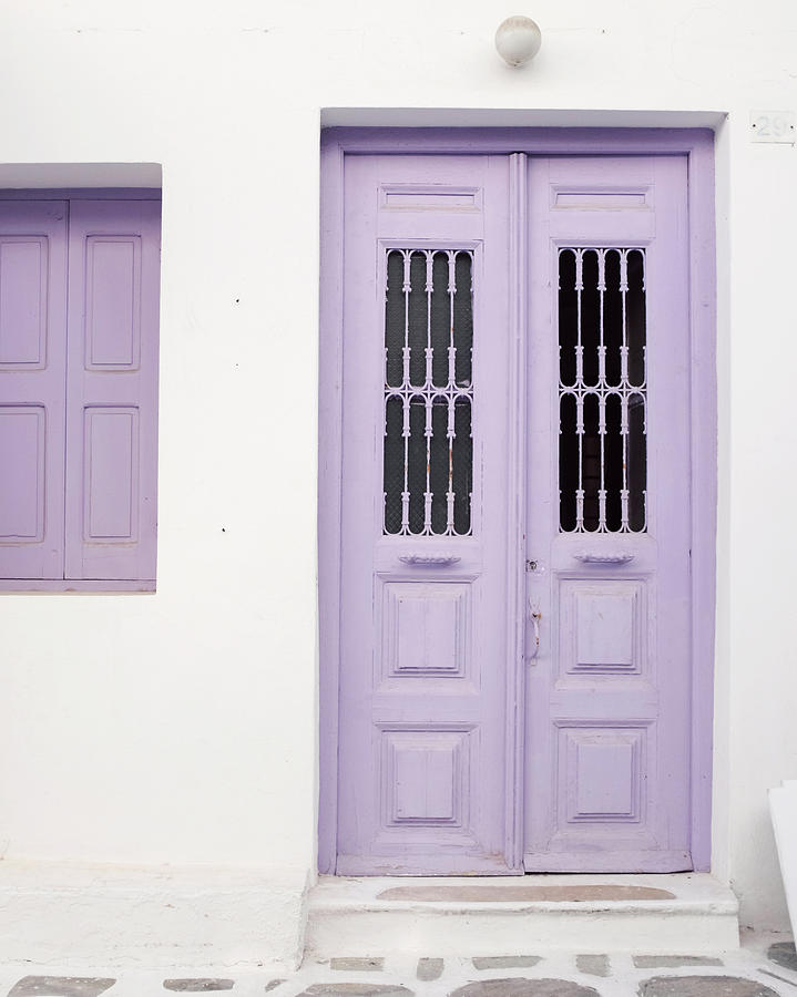 Purple Door Photograph by Lupen Grainne