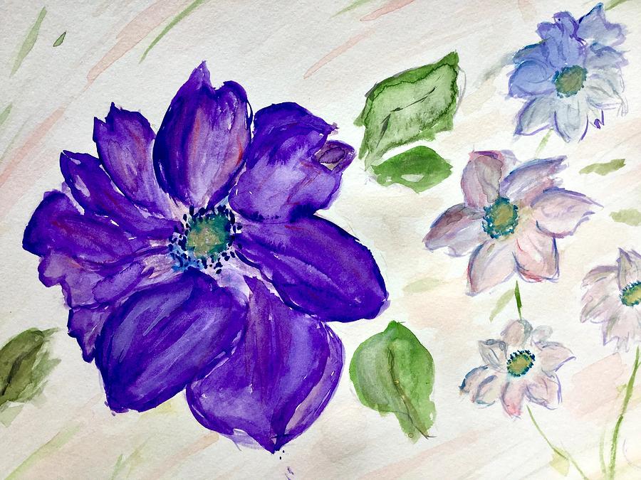 Purple Flower by Annalea Purple Flower by Annalea