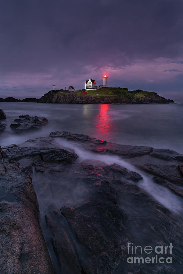 Purple Haze at Nubble Lighthouse by Jesse MacDonald Purple Haze at Nubble Lighthouse by Jesse MacDonald