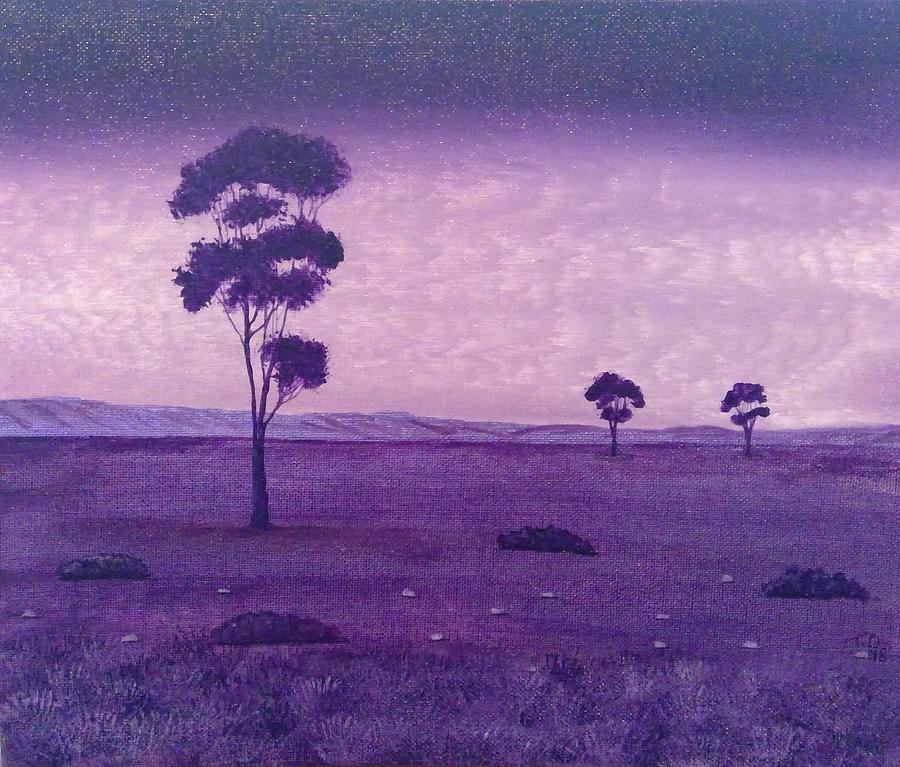 Purple Haze Painting
