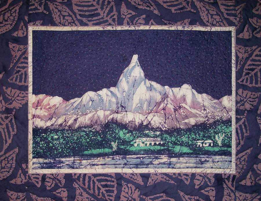 Purple Mountain Majesty Tapestry - Textile by Pam Geisel