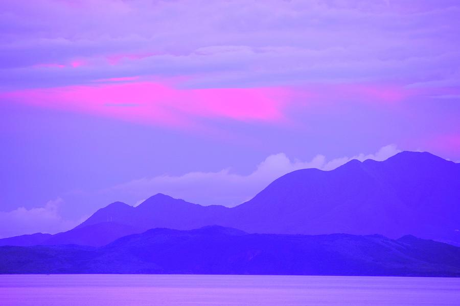 Purple Mountains Photograph by Debra Grace Addison