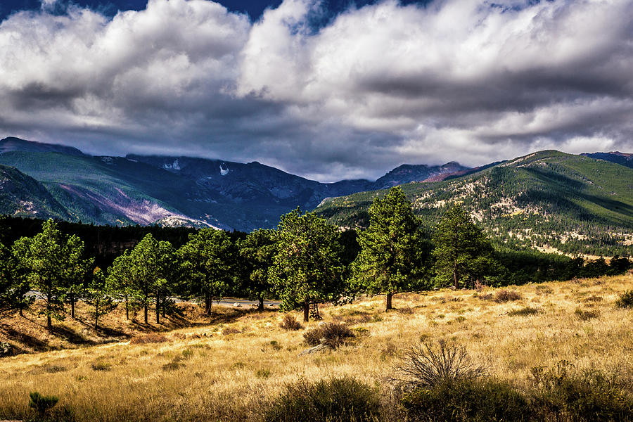Purple Mountains Photograph by James L Bartlett