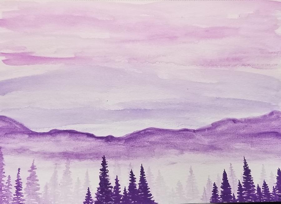 Purple Mountains by KRISTIN MCDONNEL Purple Mountains by KRISTIN MCDONNEL