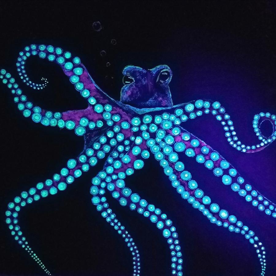 purple mood octopus