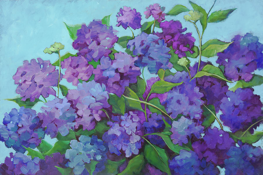 Purple Passion Painting by Sue Dragoo Lembo - Pixels