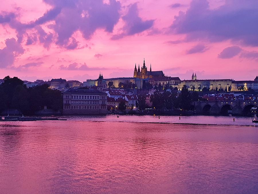 Purple Rain in Prague by Andrea Whitaker Purple Rain in Prague by Andrea Whitaker