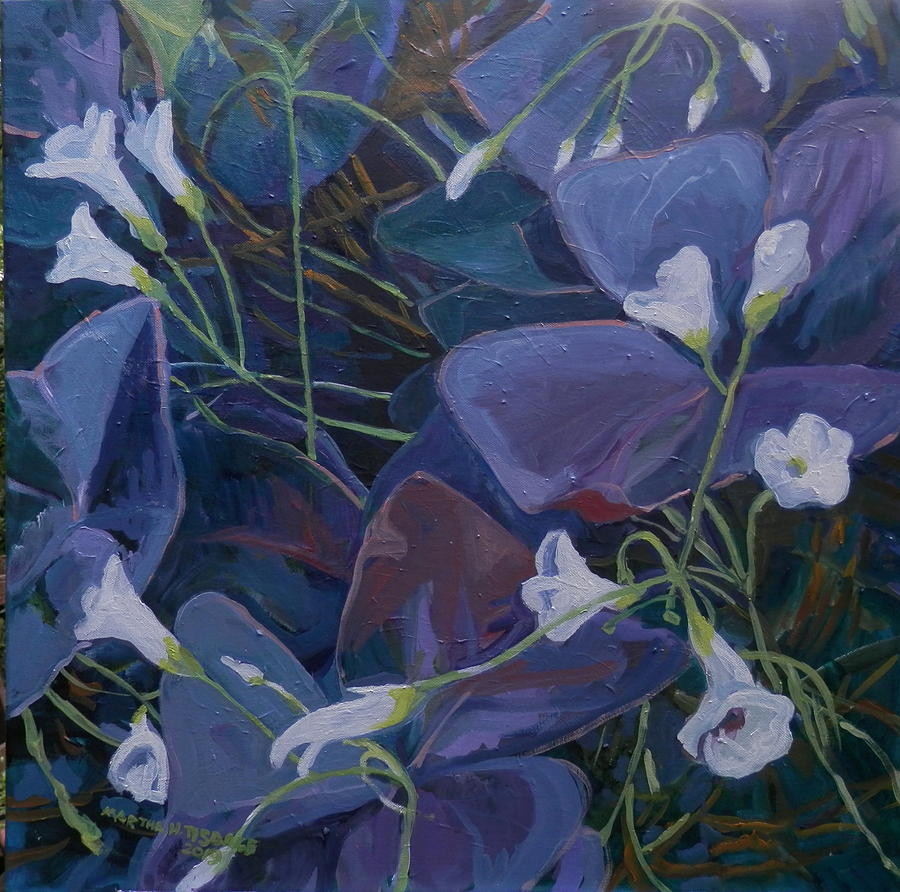Purple Rain Painting by Martha Tisdale
