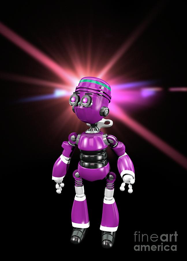 purple robot toy story