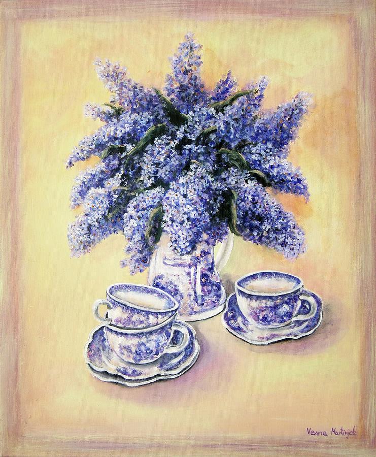 Purple Scent Painting