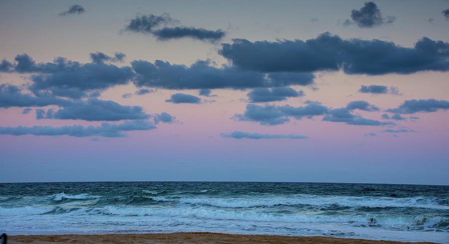 Purple Sky on Fraser Island Photograph by Mark Hunter
