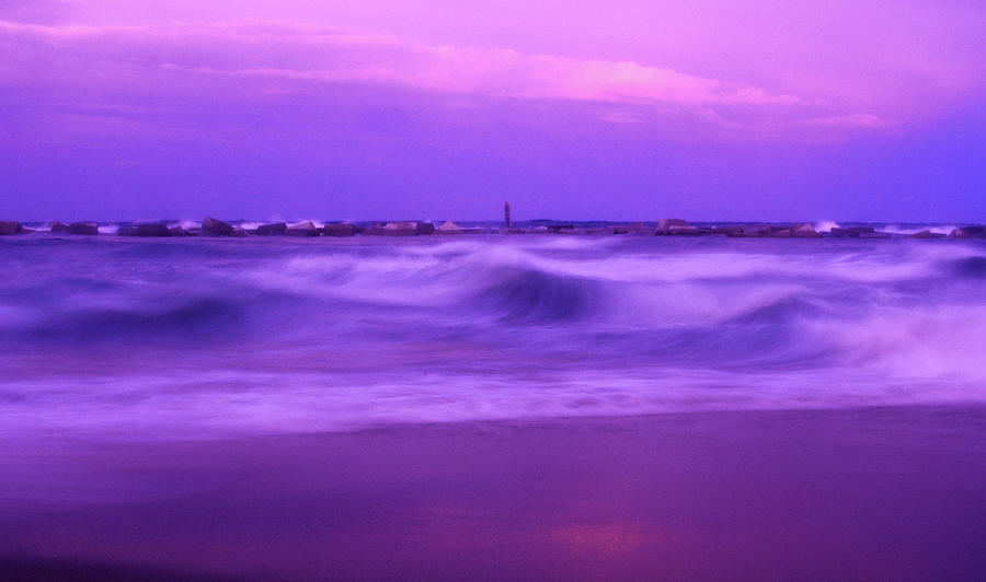 Purple Sunset Photograph by Nguyen Anh Tu