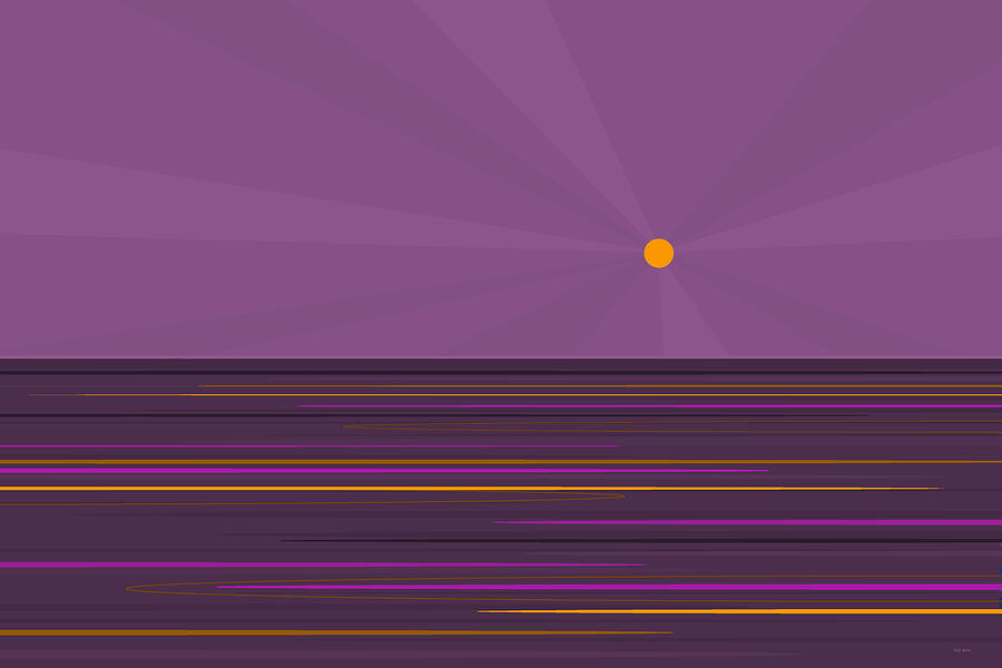 Purple Sunset by Val Arie Purple Sunset by Val Arie