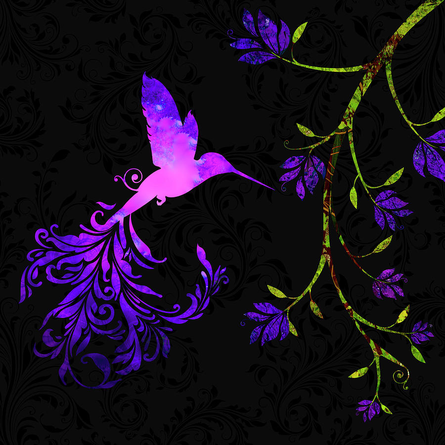 Purple Twilight Digital Art by Tina Lavoie