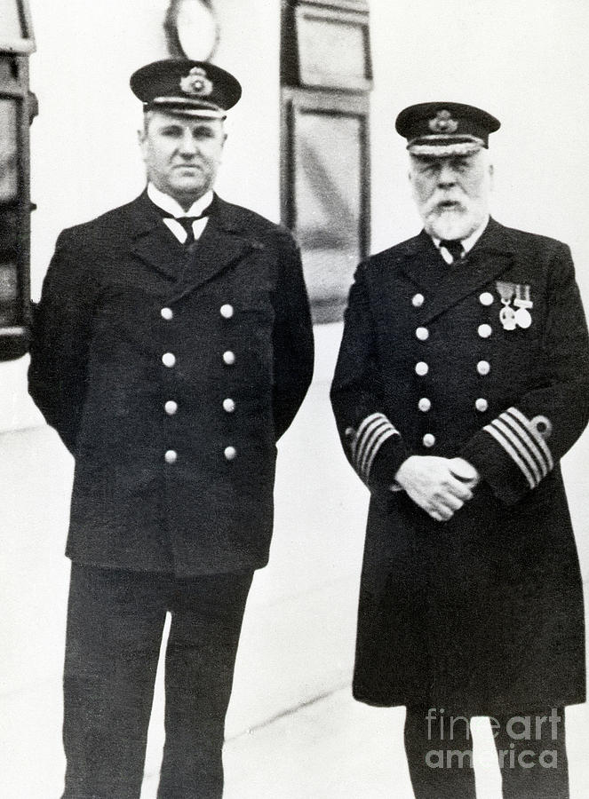 Purser Mcelroy And Captain Smith Photograph by Bettmann