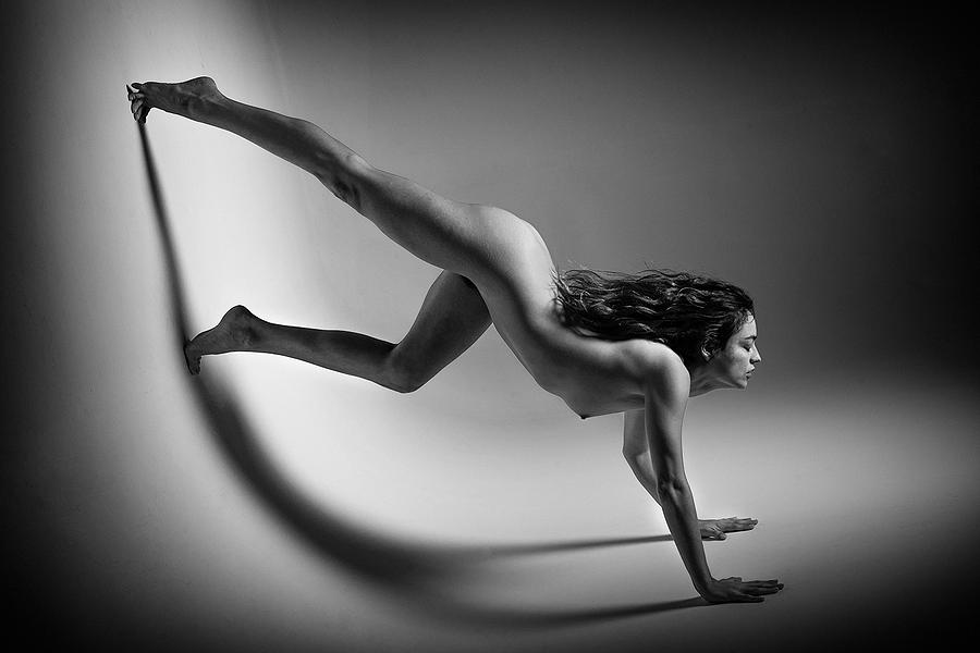 Nude Photograph - Push by Joan Gil Raga