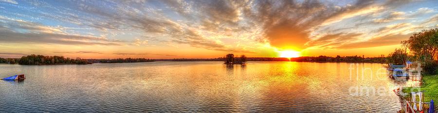Sunset Photograph - Puslinch Lake Beauty by John Scatcherd