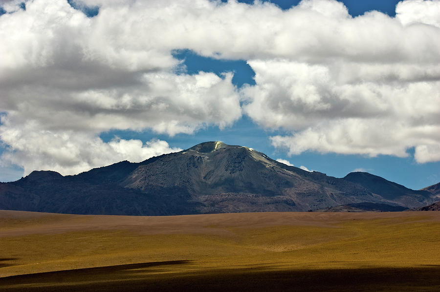 Putana Or Jorquencal Volcano Photograph by © Gerard Prins (562) 275. All Rights Reserved.