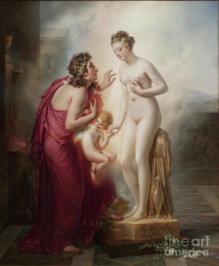 Pygmalion And Galatea Drawing by Heritage Images