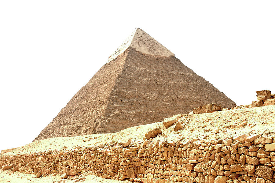 Pyramid at Giza Photograph by Mark Duehmig