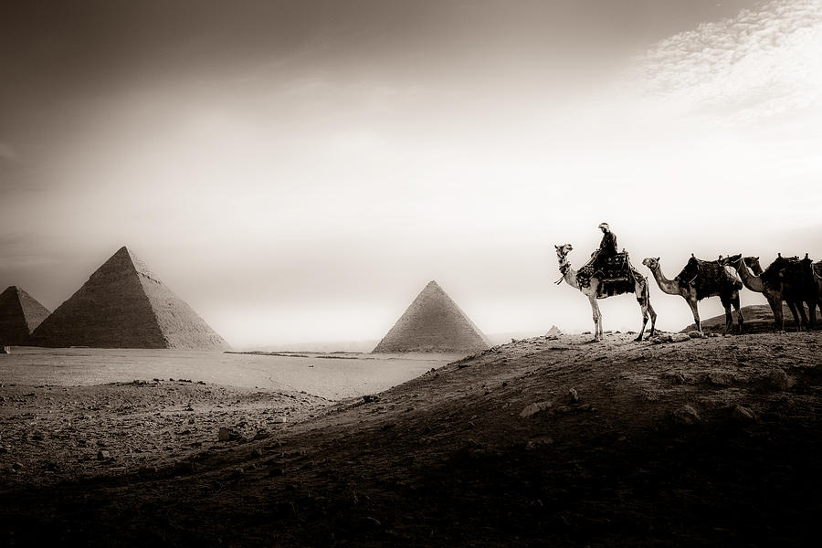 Pyramid Sighting Photograph by Ali Khataw