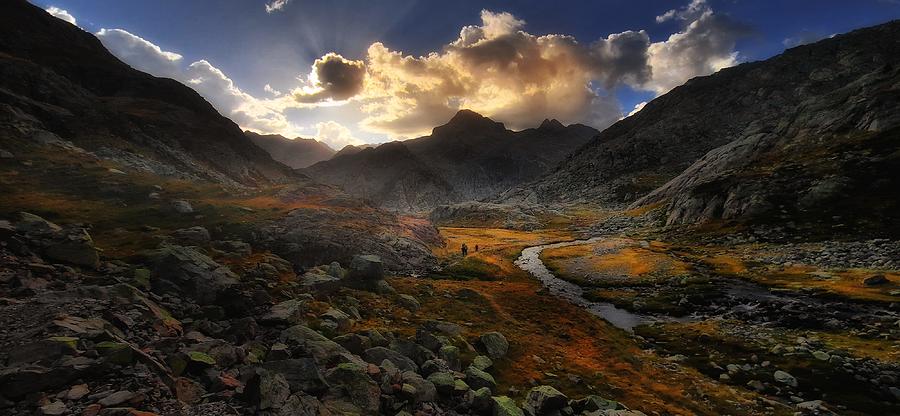 Pyrenees: Towards The "infiernos" Peaks Photograph by Amador Funes
