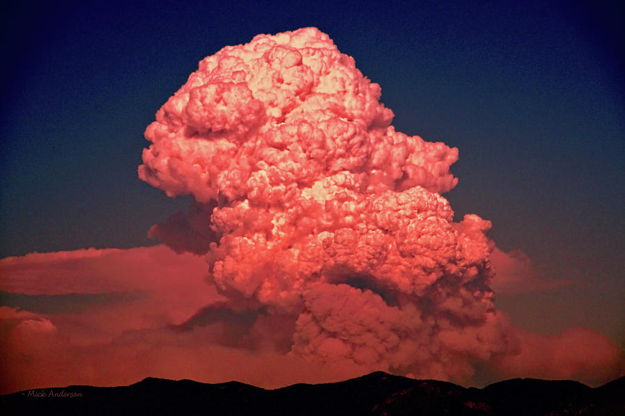 Pyrocumulus Explosion Photograph by Mick Anderson